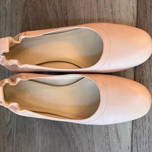 Everlane italian leather day heel in pink